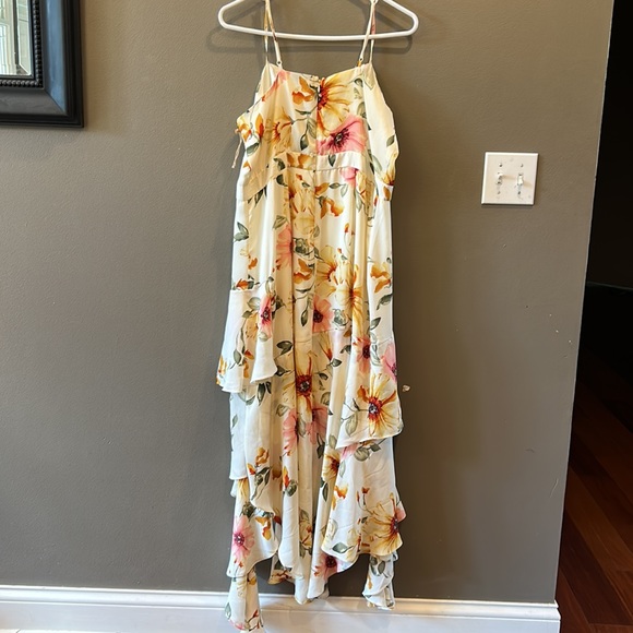 Leith Floral High Low Maxi dress size XL - Picture 8 of 9